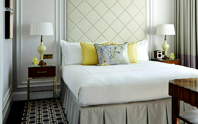 A double room at Marriott Park Lane