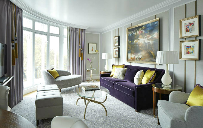 A typical room at Marriott Park Lane