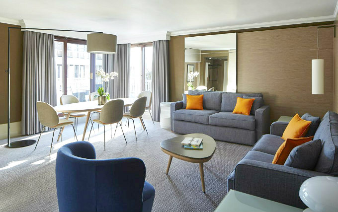 A typical room at London Marriott Hotel Regents Park