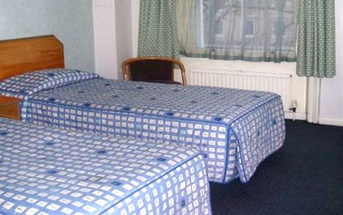 Twin room at Norfolk Plaza Hotel