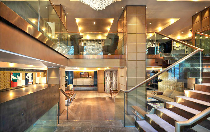 The hallway at The Hari London