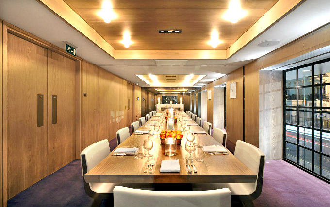 Enjoy dinner in the dining room