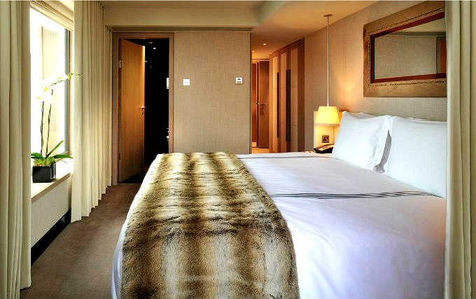 A typical double room at The Hari London