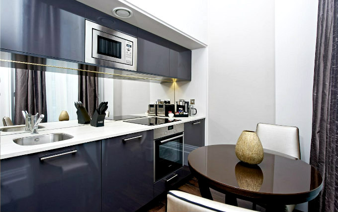 kitchen at Fraser Suites Queens Gate