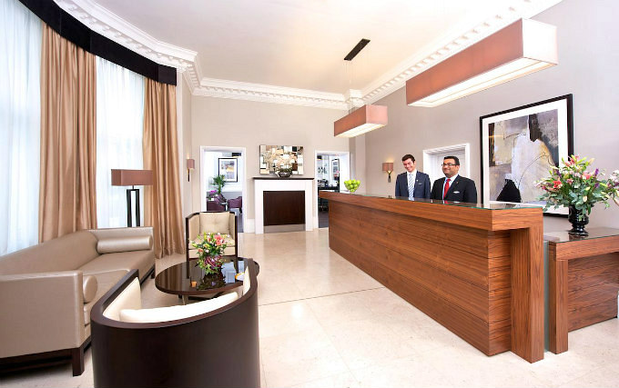 The friendly Reception staff at Fraser Suites Queens Gate will offer you a warm welcome