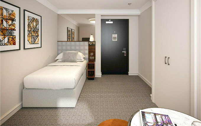 Single Room at Strand Palace Hotel