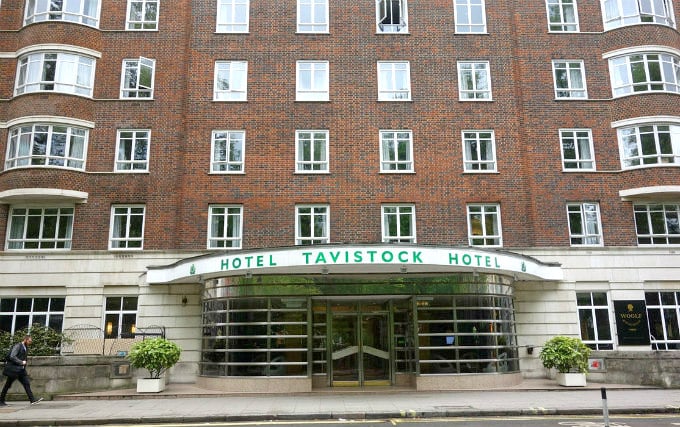 The exterior of Tavistock Hotel