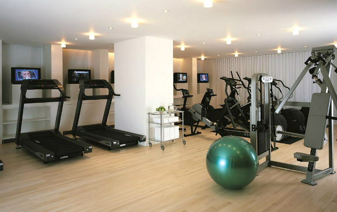 Gym at Sanderson Hotel