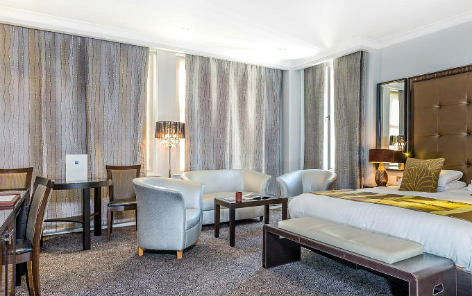 A typical double room at The Washington Mayfair