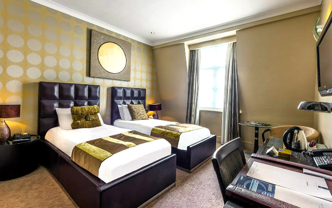 Twin room at The Washington Mayfair