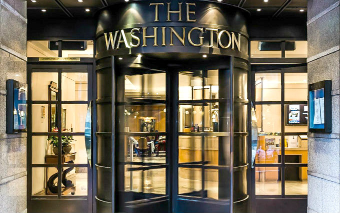 An exterior view of The Washington Mayfair