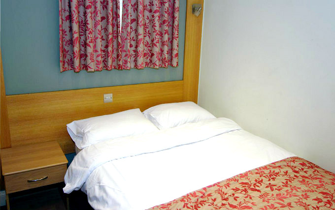 A double room at Westbury Kensington Hotel