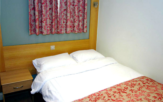 A double room at Westbury Kensington Hotel