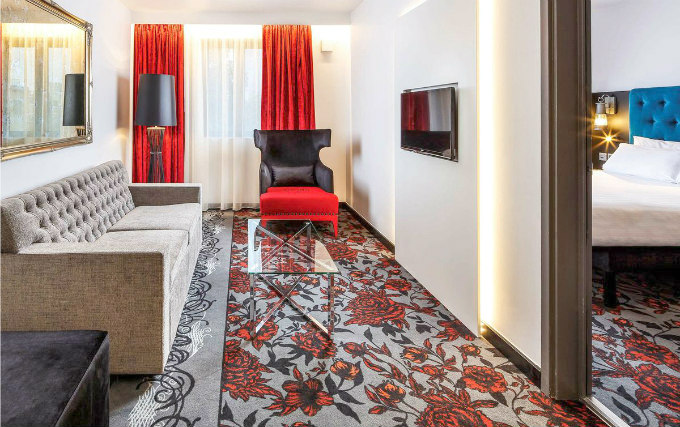 A typical room at Southwark Rose Hotel