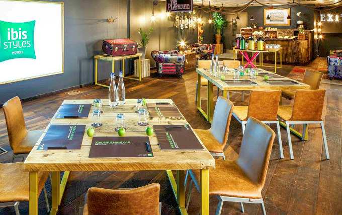 Relax and enjoy your meal in the Dining room at Southwark Rose Hotel