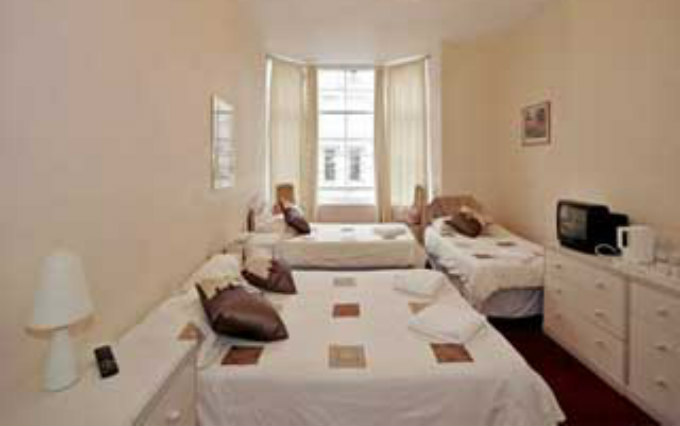 A typical room at Hillhead Hotel