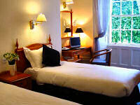 A twin room at King's Hotel Brighton