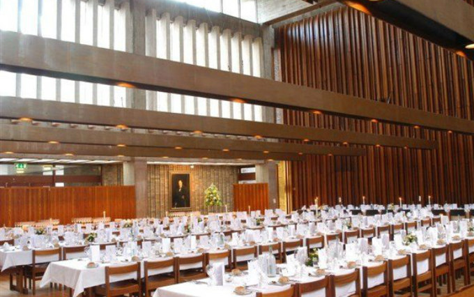 Dinning room at Churchill Collage
