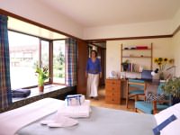 A typical Double Bedroom at Churchill College