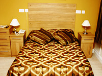 A double room at the Russell Court Hotel