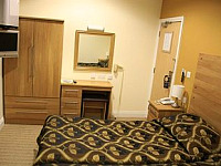 A double room at the Russell Court Hotel