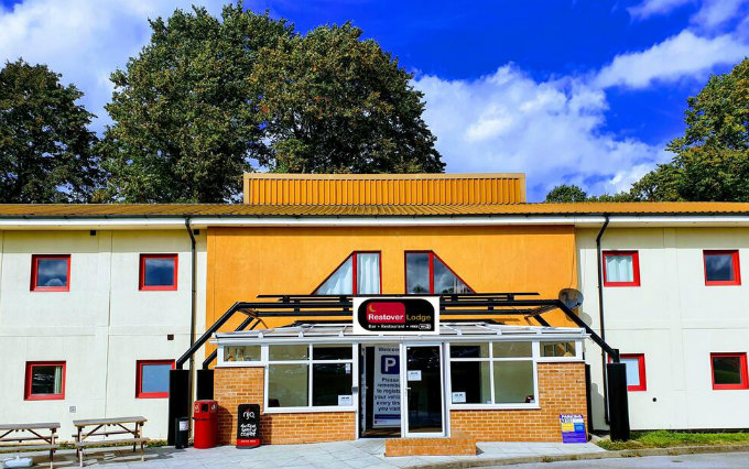 An exterior view of Restover Lodge Hotel Doncaster