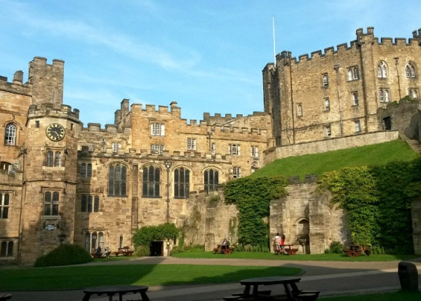 Durham Castle is situated in a prime location in Durham