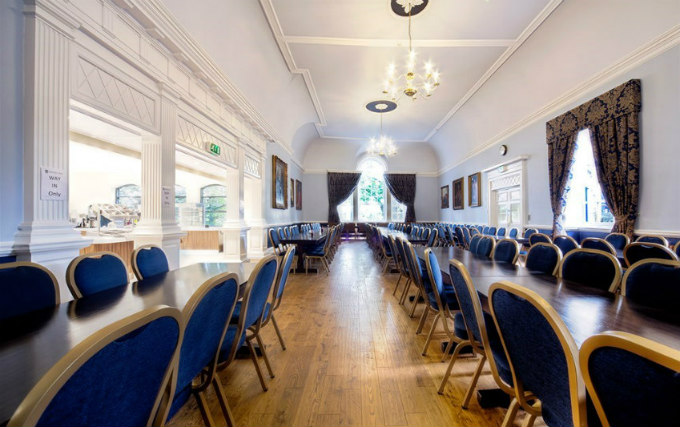 Dinning at Hatfield College Durham
