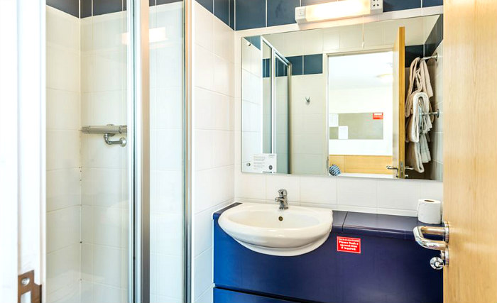 Enjoy the privacy and convenience of your own private bathroom