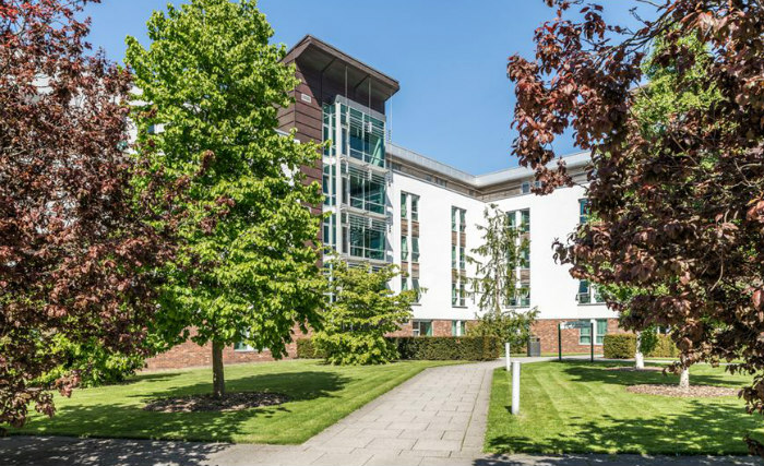 The exterior of Chancellors Court