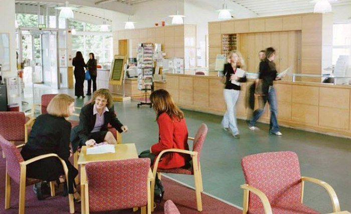 Reception will be pleased to help