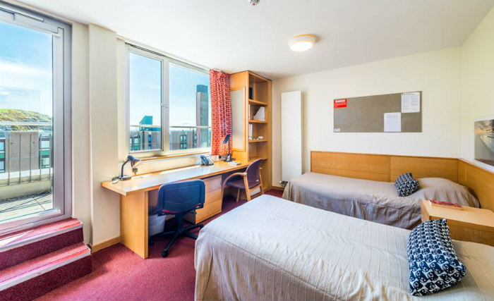 A twin room is perfect for two guests