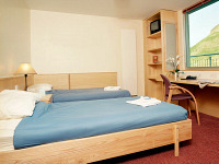A typical Double room at Edinburgh First Budget Rooms