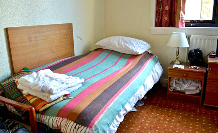 Get a good night's sleep in your comfortable room at Holland House