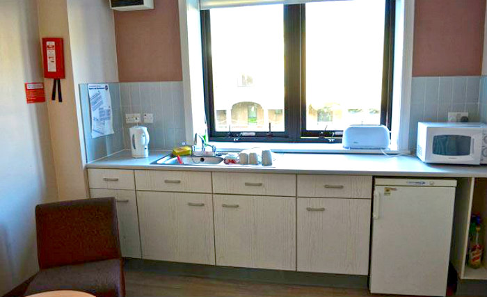 Save even more money by preparing your own food in the self-catering kitchen