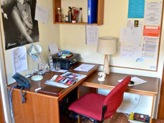 Rest easy in a comfortable bed in your room