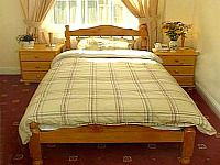 A single room at Griffin House Hotel