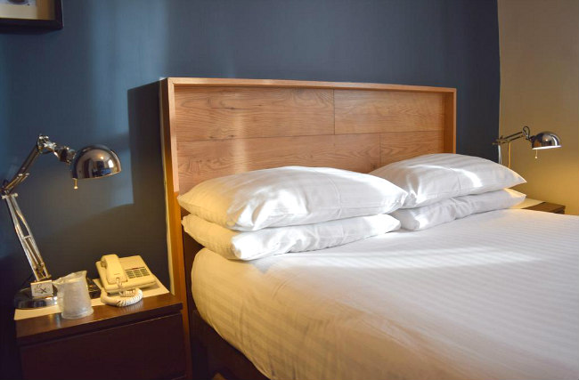 A double room at Griffin House Hotel