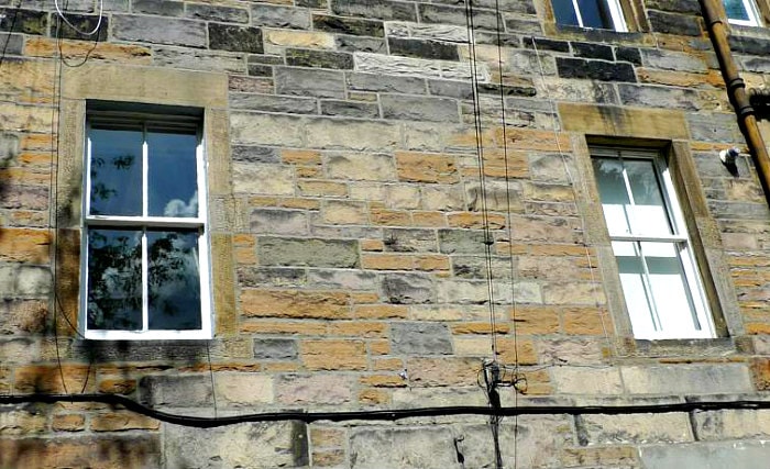 An exterior view of New Town Apartments