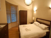 A Typical Double Bedroom at Castle Apartments