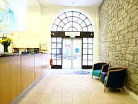 The Reception at Smart City Hostel Edinburgh