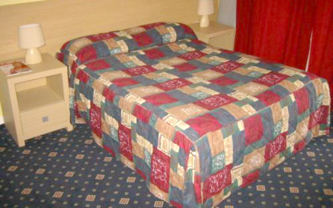 A comfortable double room at The Langham Hotel