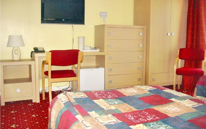 A typical room at The Langham Hotel