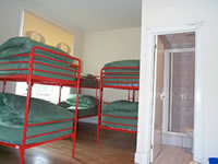 A dorm room at St Christopher's Inn Edinburgh