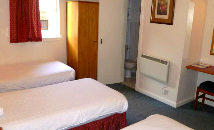 Triple rooms are the ideal choice for groups of friends or families