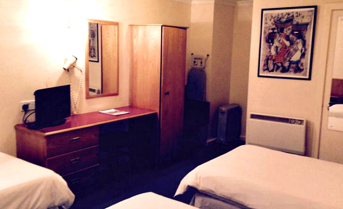 Triple rooms are great for friends and family sharing