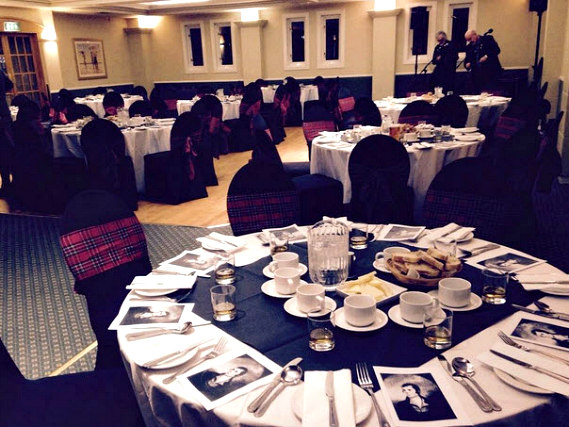 The beautiful wedding room