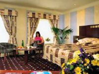A double room at Ellersly House Hotel