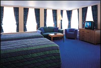A Luxurious Twin Room at Royal Trafalgar