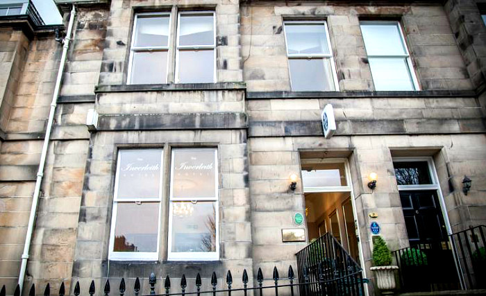 An exterior view of Inverleith Hotel